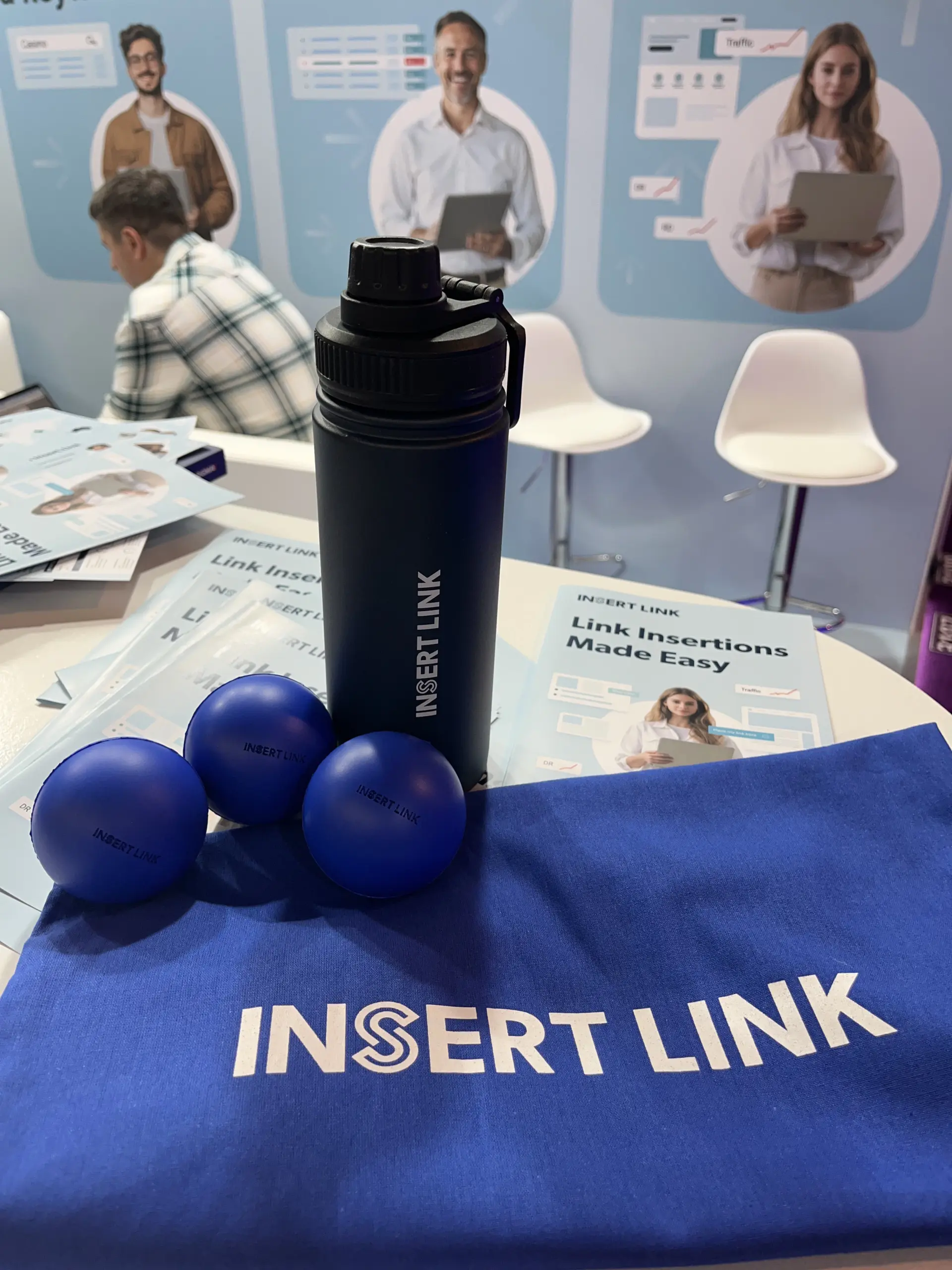 Representing Insert.Link at an industry conference